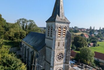 Travaux église Enquin